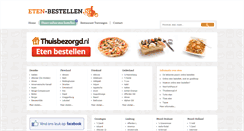 Desktop Screenshot of eten-bestellen.nl